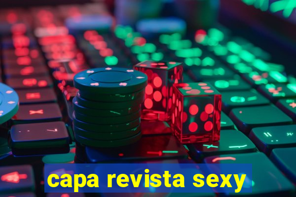 capa revista sexy